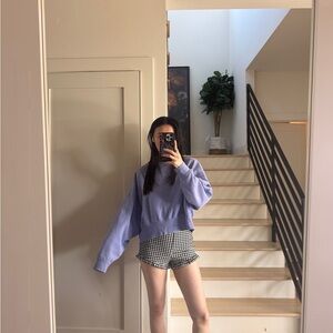 Nike relaxed shoulder crop sweatshirt